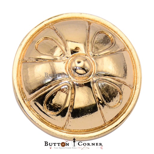 [MBW175  GOLD OIL] Round Cap Shape Suiting Button