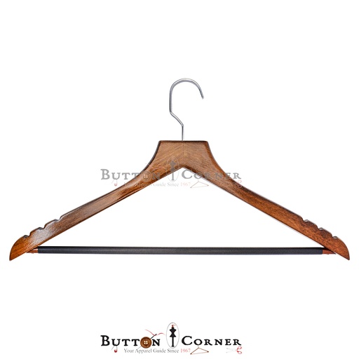 [H75 WALNUT BROWN] Executive Shirt Hanger