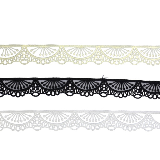 One Side Border EmbroideryNetLace
