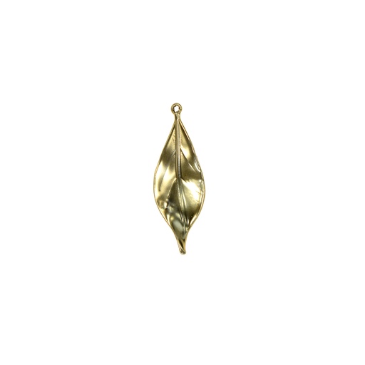 [1811/FAR1811 GOLD] Metal ASH Leaf Pendant