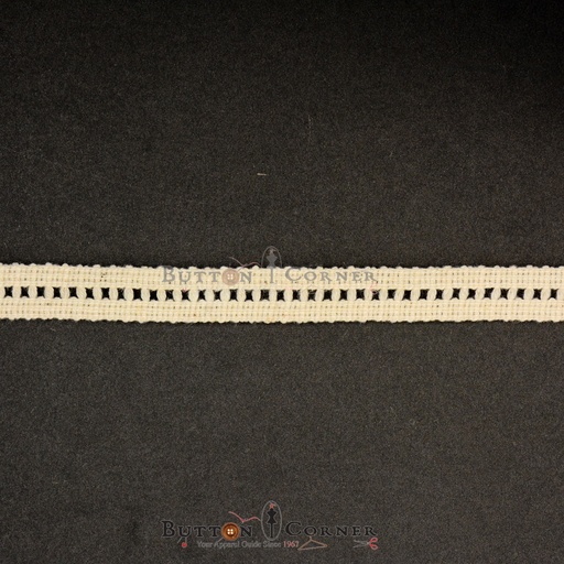 [CRL375 CREAM] Crochet Joined Lace