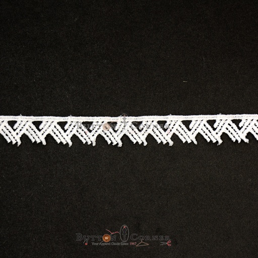 One Side Border Shuttle Lace
