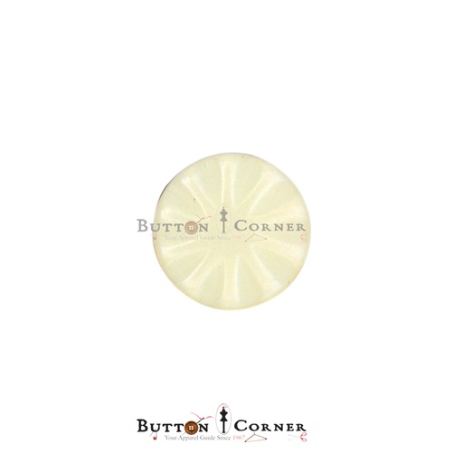 [PB482 OFF WHITE] Round Shape Design Button