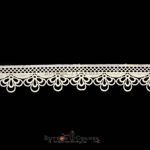 One Side Border Shuttle Lace