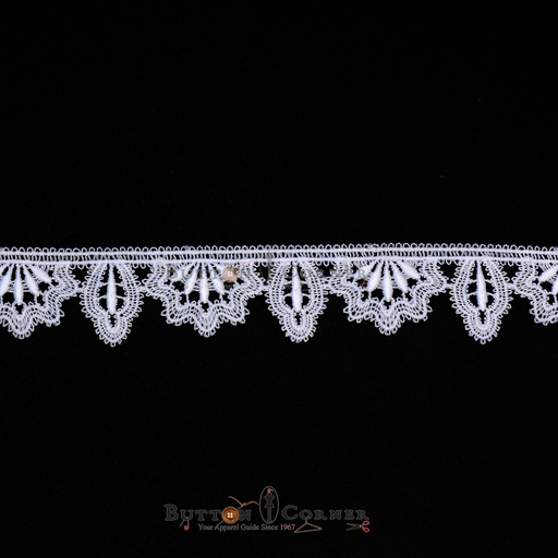 One Side Border Shuttle Lace