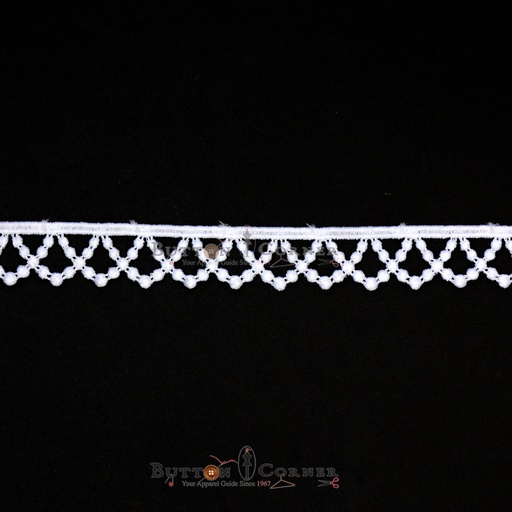 One Side Border Shuttle Lace