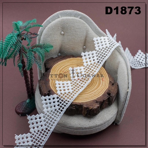 One Side Border Shuttle Lace