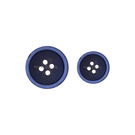 Thick Rimmed Border Polyester Resin Suiting Button