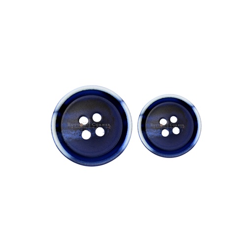 Faux Horn Style Suiting Rod Button