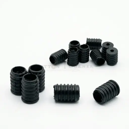 [MASKADJUSTER BLACK] Non-Slip Cord Locks Adjuster For Face Mask