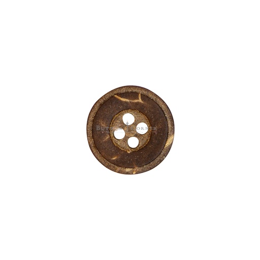 Rough Finish 4 Hole Coconut Button