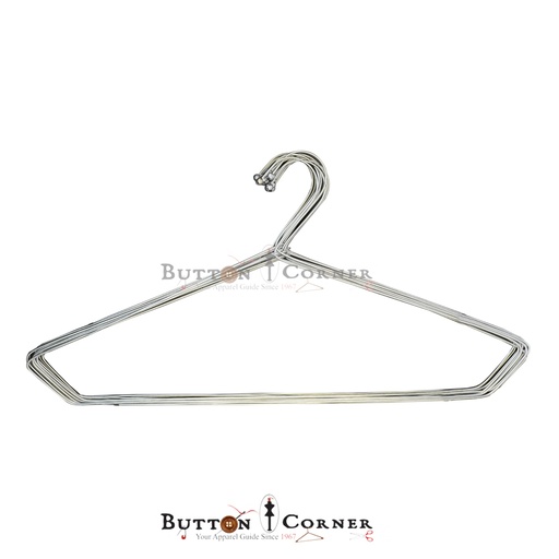 [H009 SILVER] Steel Wire Hanger