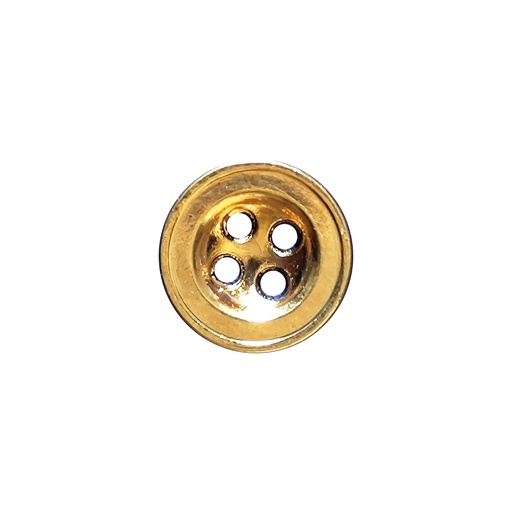 [MBT161 GOLD] Deep 4 Hole Shirt Button
