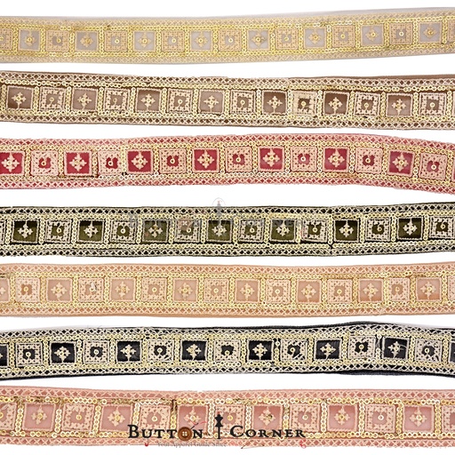 Fancy Sequence Embroidery Net Lace