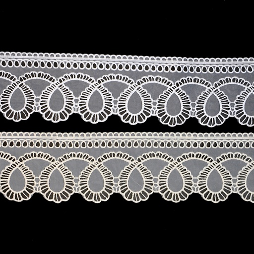 One Side Border Organza Lace