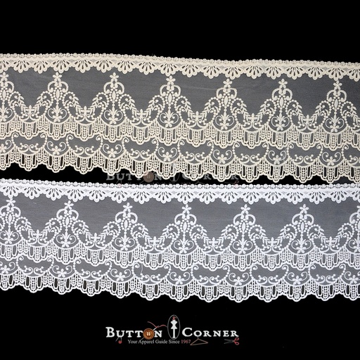 One Side Border Net Lace