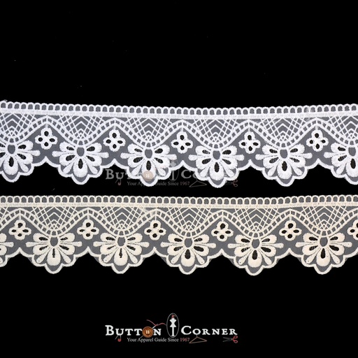 One Side Border Net Lace