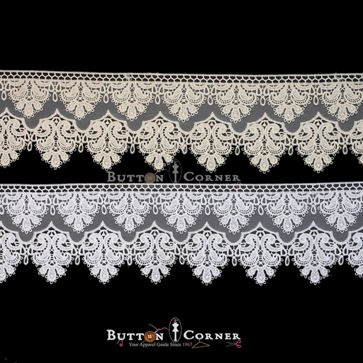 One Side Border Net Lace