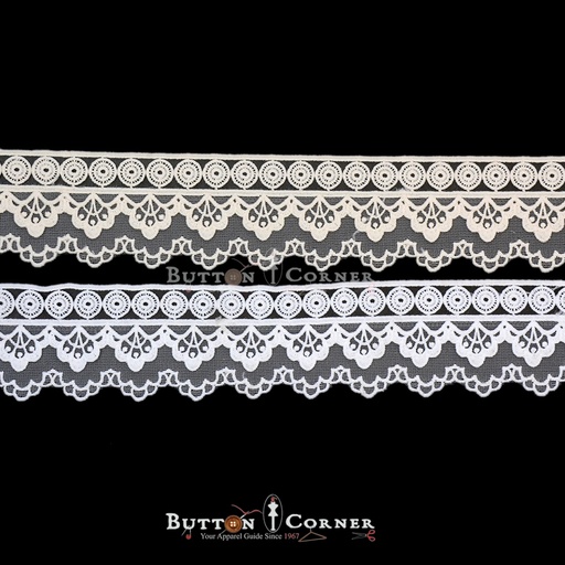 One Side Border Net Lace