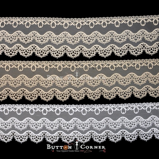 One Side Border Net Lace