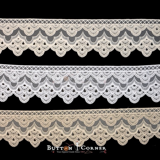 One Side Border Net Lace