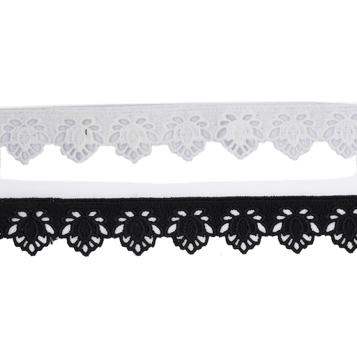 One Side Border Shuttle Lace