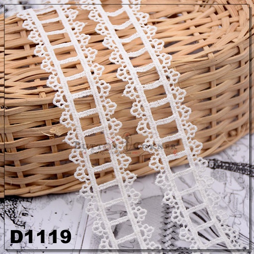 Shuttle Double Side Border Lace