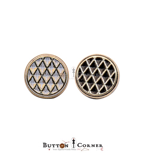 Colored Texture Shirt Button