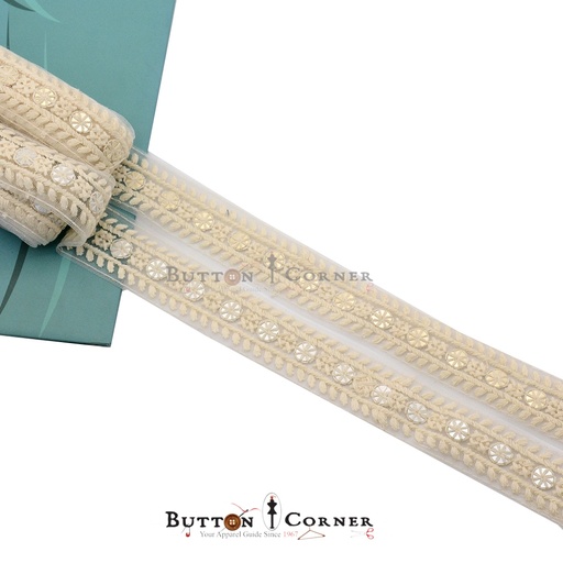 Sequence Embroidery Net Lace