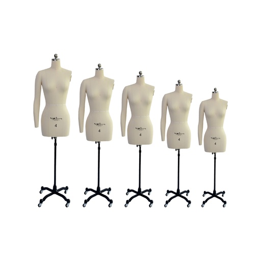 Semi-Pinable Dress Form Female Mannequins