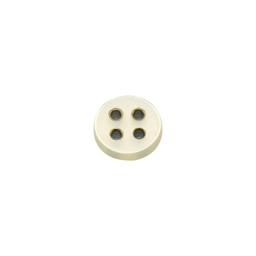 [PB489] Round 4 Hole Shirt Button