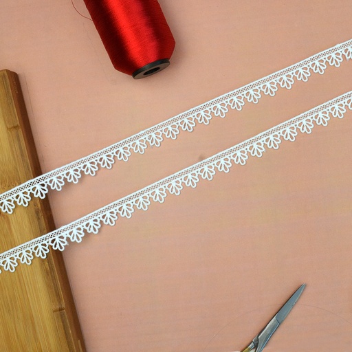 One Side Border Shuttle Lace