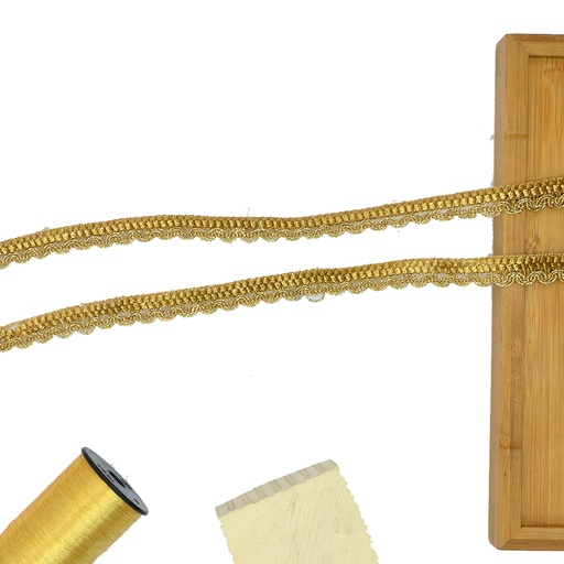 [GOTL732 GOLD] Fancy Gota Lace