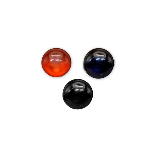 Sliver Base Metal Shank Button