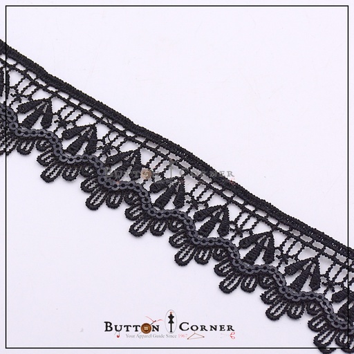 Shuttle Sequence Lace