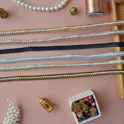 Fancy Gota Pearl Lace