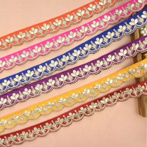 Fancy Sequence Gota Lace