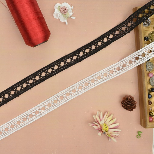 Double Side Border Shuttle Lace