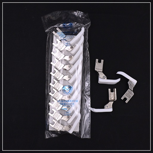 [T350 SILVER WHITE] Industrial Machine Leather Stitch Presser Foot