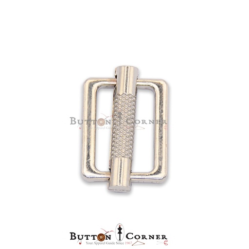 [BUCKLEWC SILVER] Slide Buckle Triglide Webbing Slider Keeper
