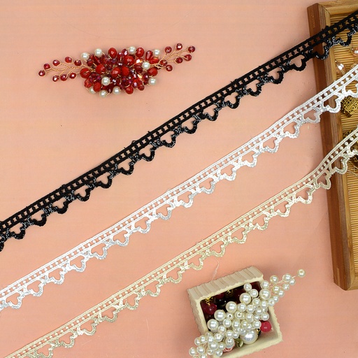 Shuttle Sequence Lace