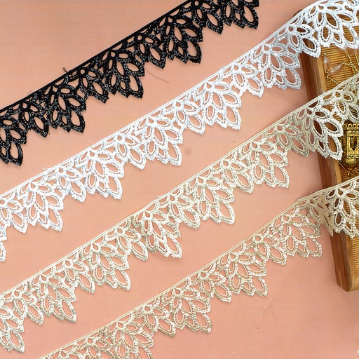 Shuttle Sequence Lace