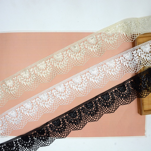 Shuttle Sequence Lace
