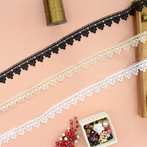 One Side Border Organza Lace