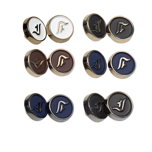 Ismail Farid Logo Metal Shirt Button