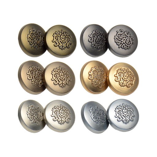 Royal Crest Design Shank Button