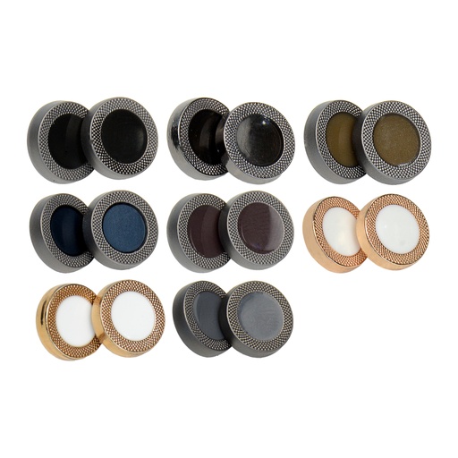 Engraved Rim Border Shirt Button