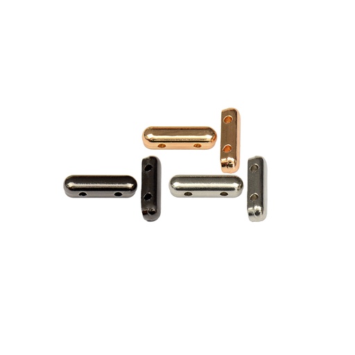 4 Hole Capsule Shape Metal Pin