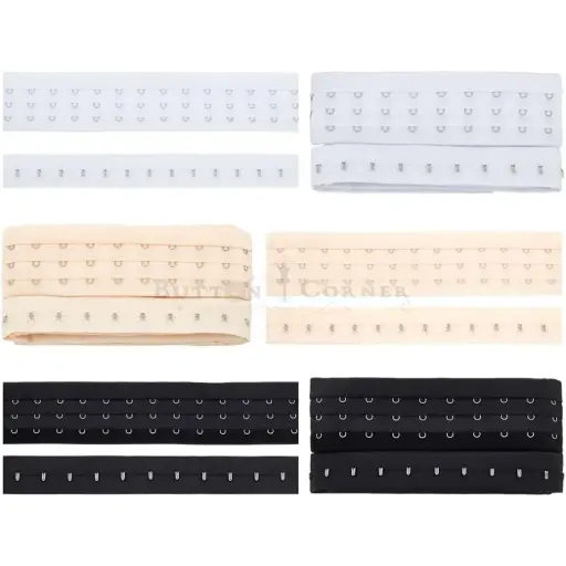 3 Row Hook & Eye Tape