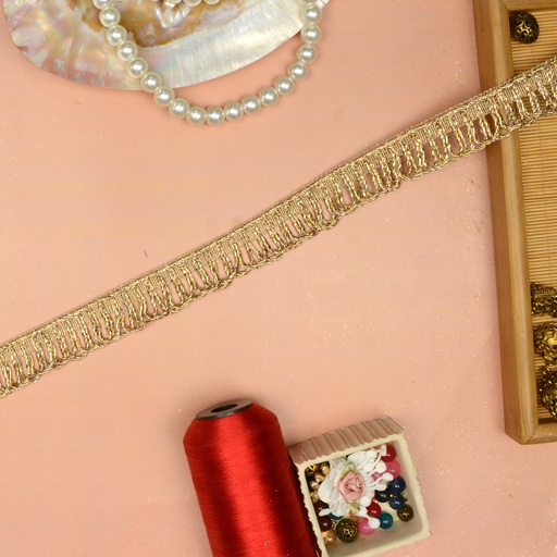 [GOTL752 GOLD] Fancy Gota Hanging Lace
